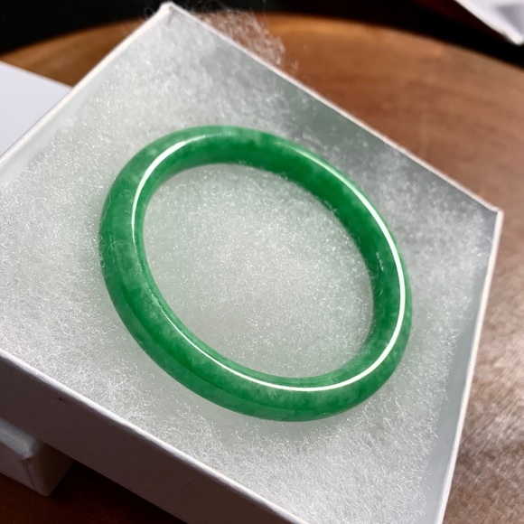 Jewelry Genuine Jade Bangle 491mm Poshmark